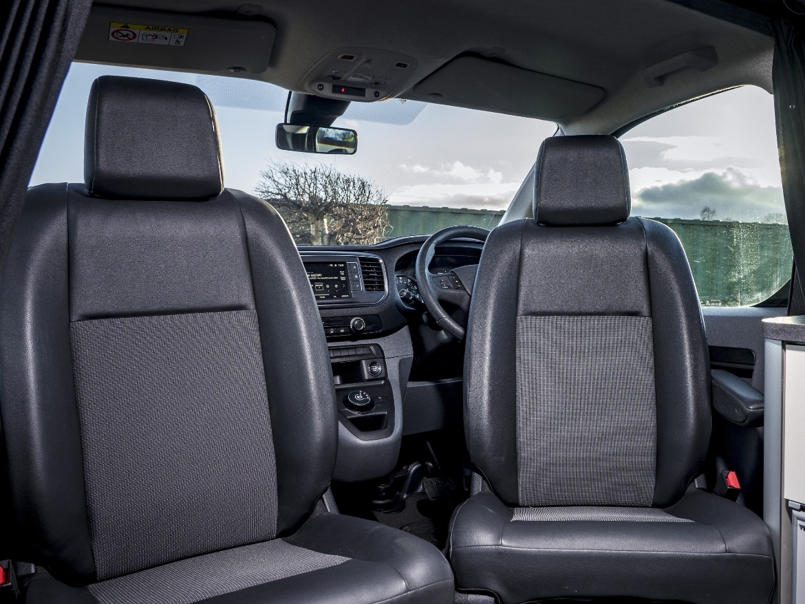 Vauxhall Vivaro Campervan Conversion swivel seats